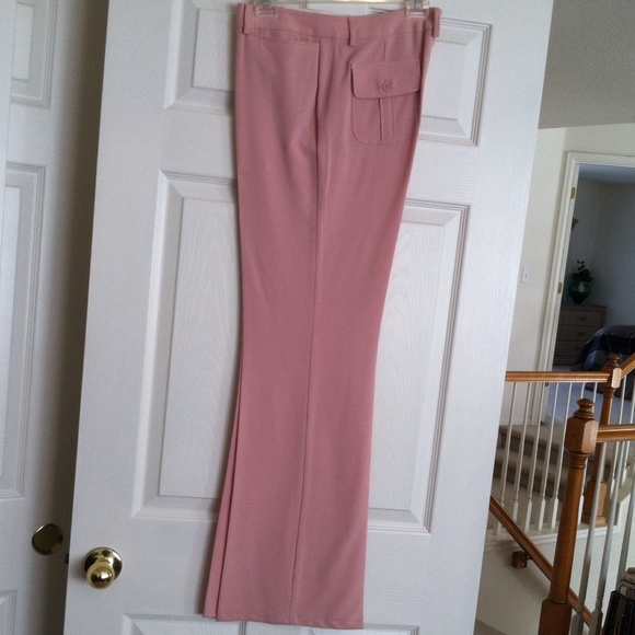 BARBIE PINK🎀/NWOT ZINC Pink Wrinkle Resistant Pants - Picture 9 of 12